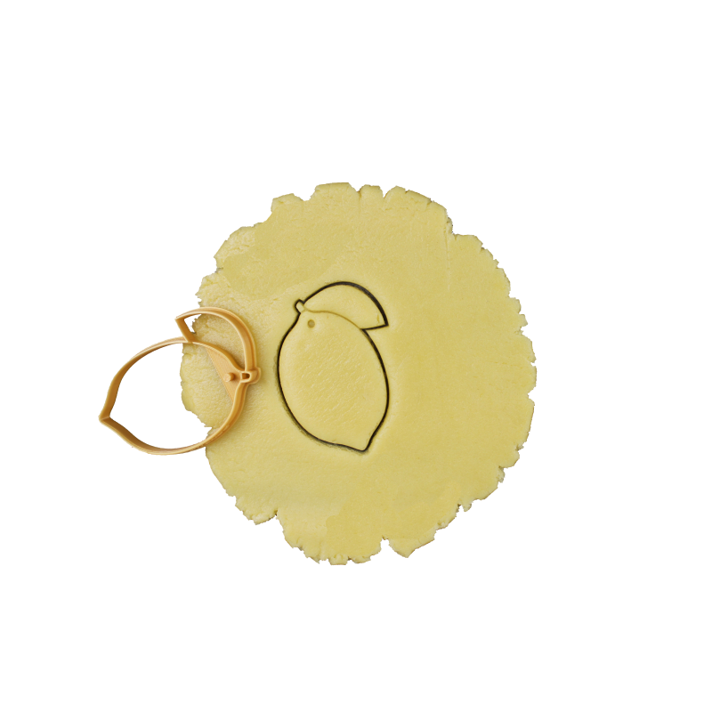 Thème Fruits 3 - Raisin, Citron, Pastèque, Clémentine - Lot d'emporte-pièces