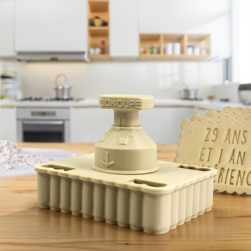 Emporte-pièce personnalisable PivoFix – Modèle Colombe