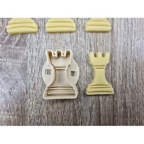 Emporte-pièces à poussoir - Échecs (roi, reine, fou, cavalier, tour, pion)
