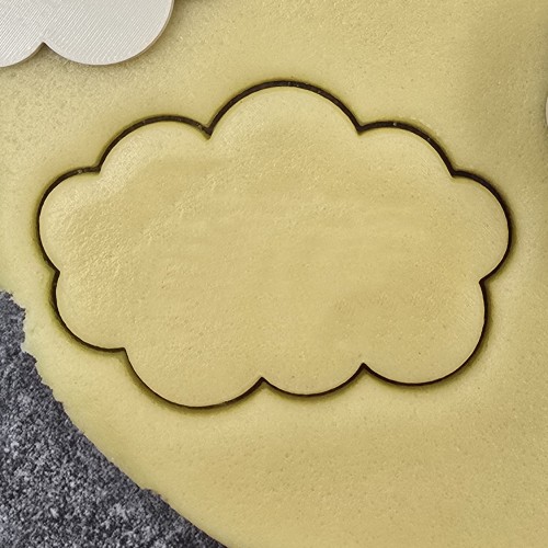 Emporte-pièce nuage Pivofix - 1 à 2 lignes personnalisables